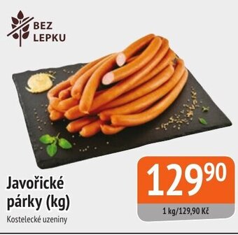Coop hb Javořické párky (kg) nabídka
