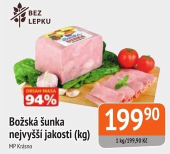 Coop hb Božská šunka nejvyšší jakosti (kg) nabídka
