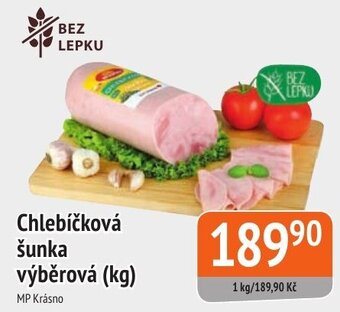 Coop hb Chlebíčková šunka výběrová (kg) nabídka