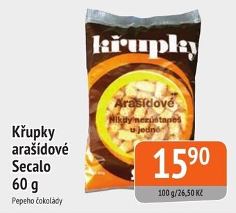 Křupky arašídové Secalo 60 g