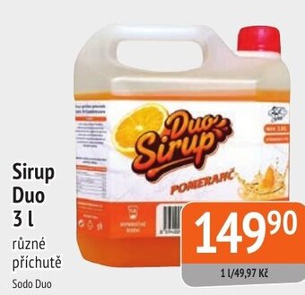 Coop hb Sirup Duo 3 L nabídka