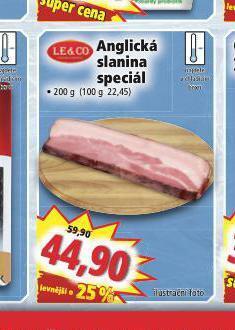 Norma Anglická slanina nabídka