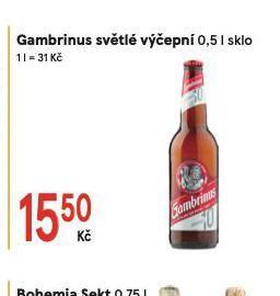 Žabka Pivo gambrinus nabídka