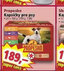 Propesko kapsičky pro psy