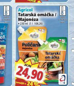 Norma Agricol tatarská omáčka nabídka