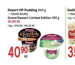 Žabka Dezert hp pudding nabídka
