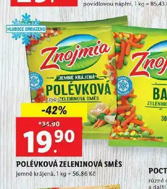 Lidl Znojmia polévková směs nabídka