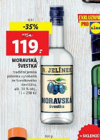 Lidl Moravská švestka nabídka