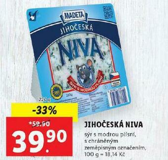Lidl Jihočeská niva nabídka
