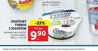 Lidl Jihočeský tvaroh s jogurtem nabídka