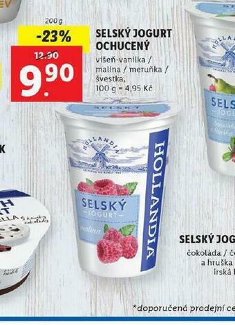 Lidl Selský jogurt ochucený nabídka