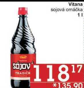 Jip Vitana sojová omáčka, 1 l nabídka