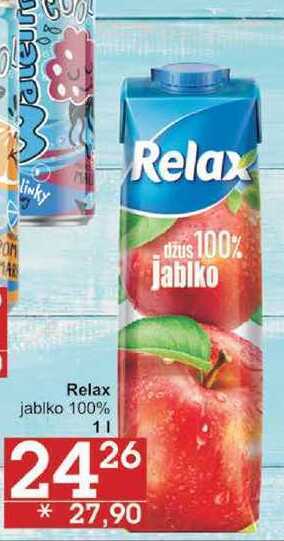 Jip Relax jablko 100%, 1 l nabídka