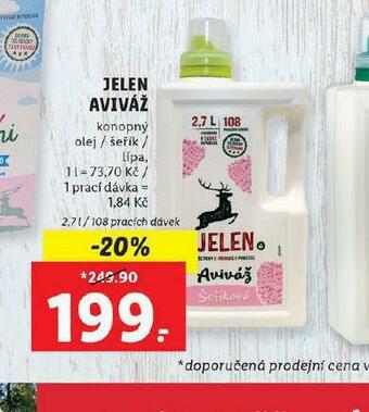Lidl Jelen aviváž nabídka