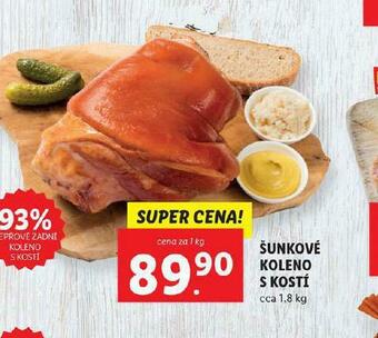 Lidl Šunkové koleno s kostí nabídka