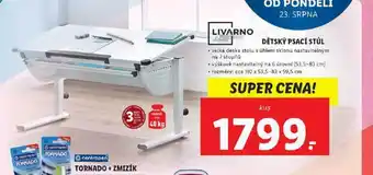 Lidl Dětský psací stůl nabídka