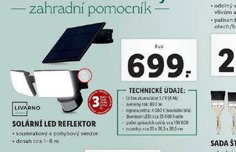 Solární led reflektor