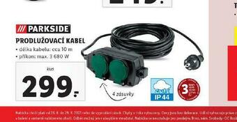 Lidl Prodlužovací kabel nabídka