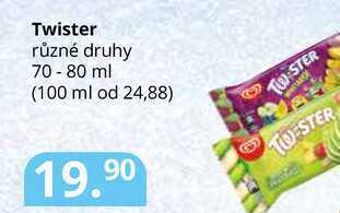 Potraviny CZ Twister různé druhy 70-80 ml nabídka