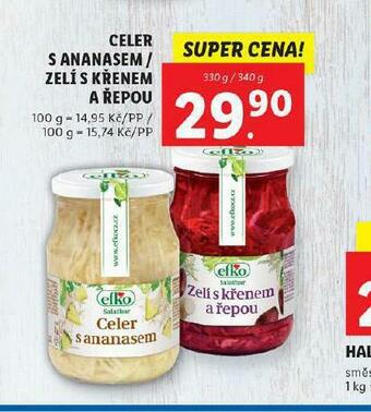 Lidl Celer s ananasem nabídka