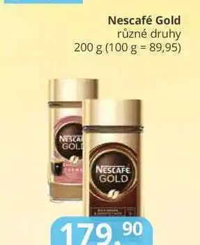 Potraviny CZ Nescafé gold různé druhy 200 g nabídka