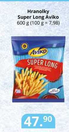 Potraviny CZ Hranolky super long aviko 600 g nabídka