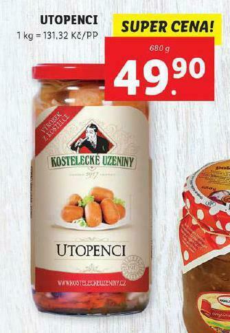 Lidl Utopenci nabídka