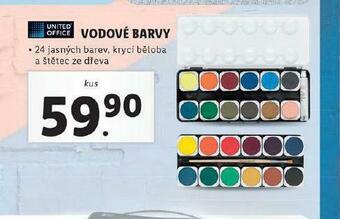 Vodové barvy