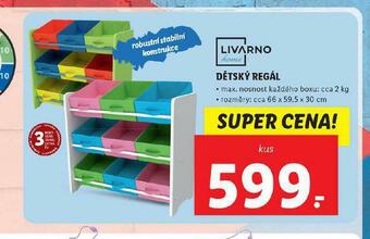 Lidl Dětský regál nabídka