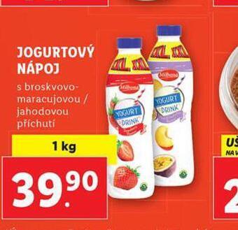 Lidl Jogurtový nápoj nabídka