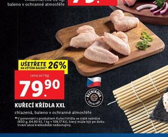 Lidl Kuřecí křídla nabídka