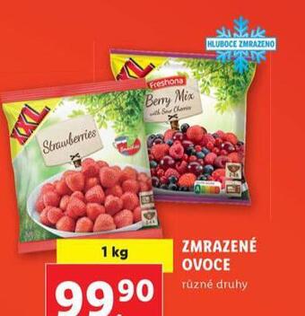 Lidl Zmrazené ovoce nabídka