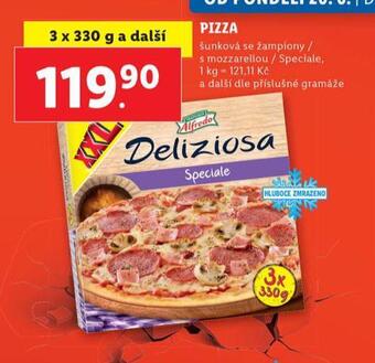 Lidl Pizza nabídka