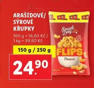 Lidl Sýrové křupky nabídka