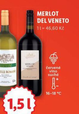 Lidl Merlot del veneto nabídka
