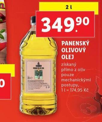 Lidl Panenský olivový olej nabídka