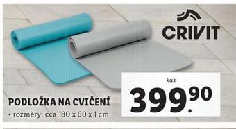 Lidl Podložka na cvičení nabídka