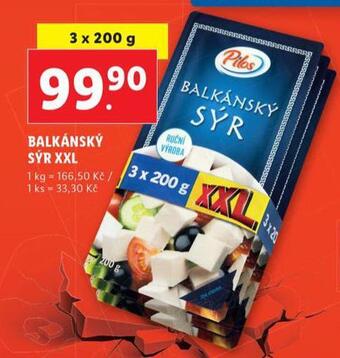 Lidl Balkánský sýr nabídka