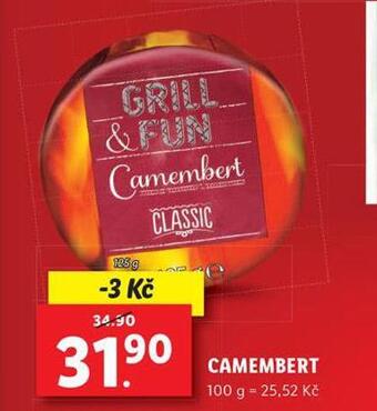 Lidl Camembert nabídka