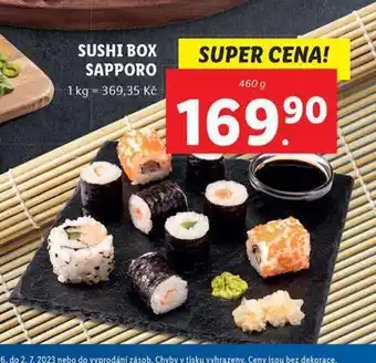 Lidl Sushi set sapporo nabídka