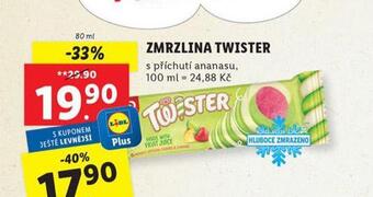 Lidl Zmrzlina twister nabídka