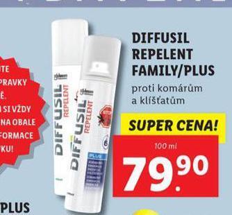 Lidl Diffusil repelent nabídka