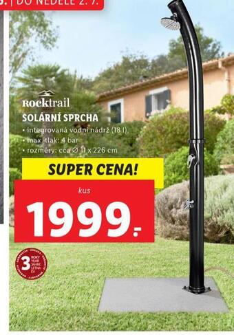 Lidl Solární sprcha nabídka