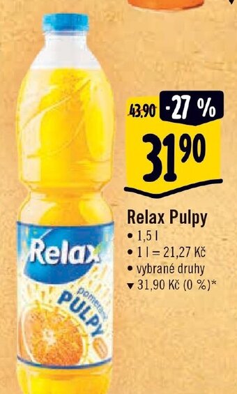 Albert Relax Pulpy nabídka