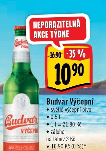 Albert Budvar Výčepní nabídka