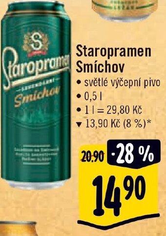 Albert Staropramen Smíchov nabídka