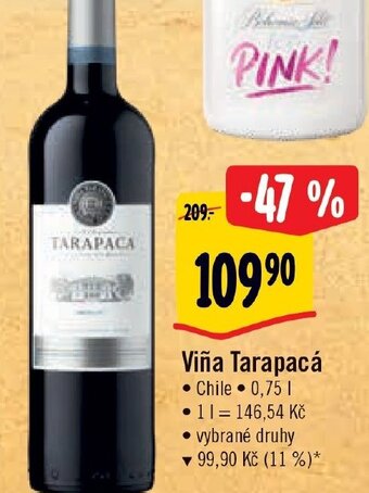 Albert Viña Tarapacá nabídka