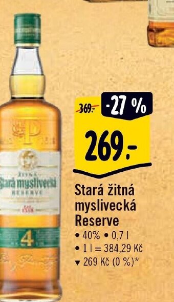 Albert Stará žitná myslivecká Reserve nabídka