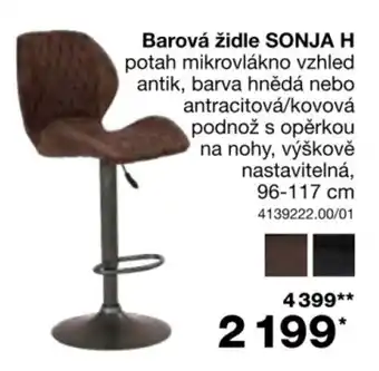 Sconto Barová židle SONJA H nabídka