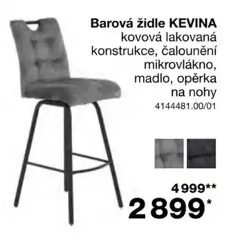 Sconto Barová židle KEVINA nabídka